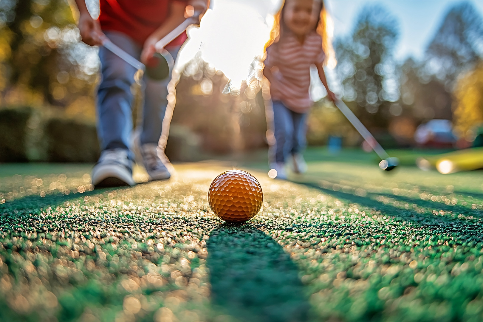 Bright Valley Holiday Park, Porepunkah, BIG 4, Mini Golf