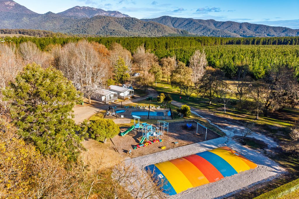 03-bright-valley-holiday-park-adventure-playground Bright Valley Holiday Park, Porepunkah, BIG 4, Adventure Playground